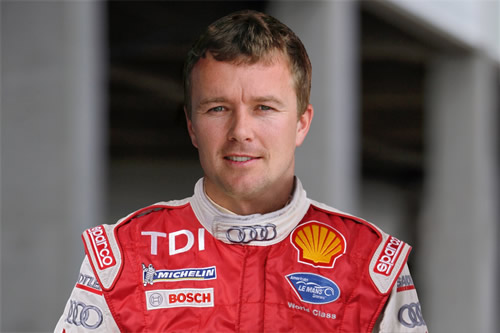 Marcel Fässler in Audi tenue
